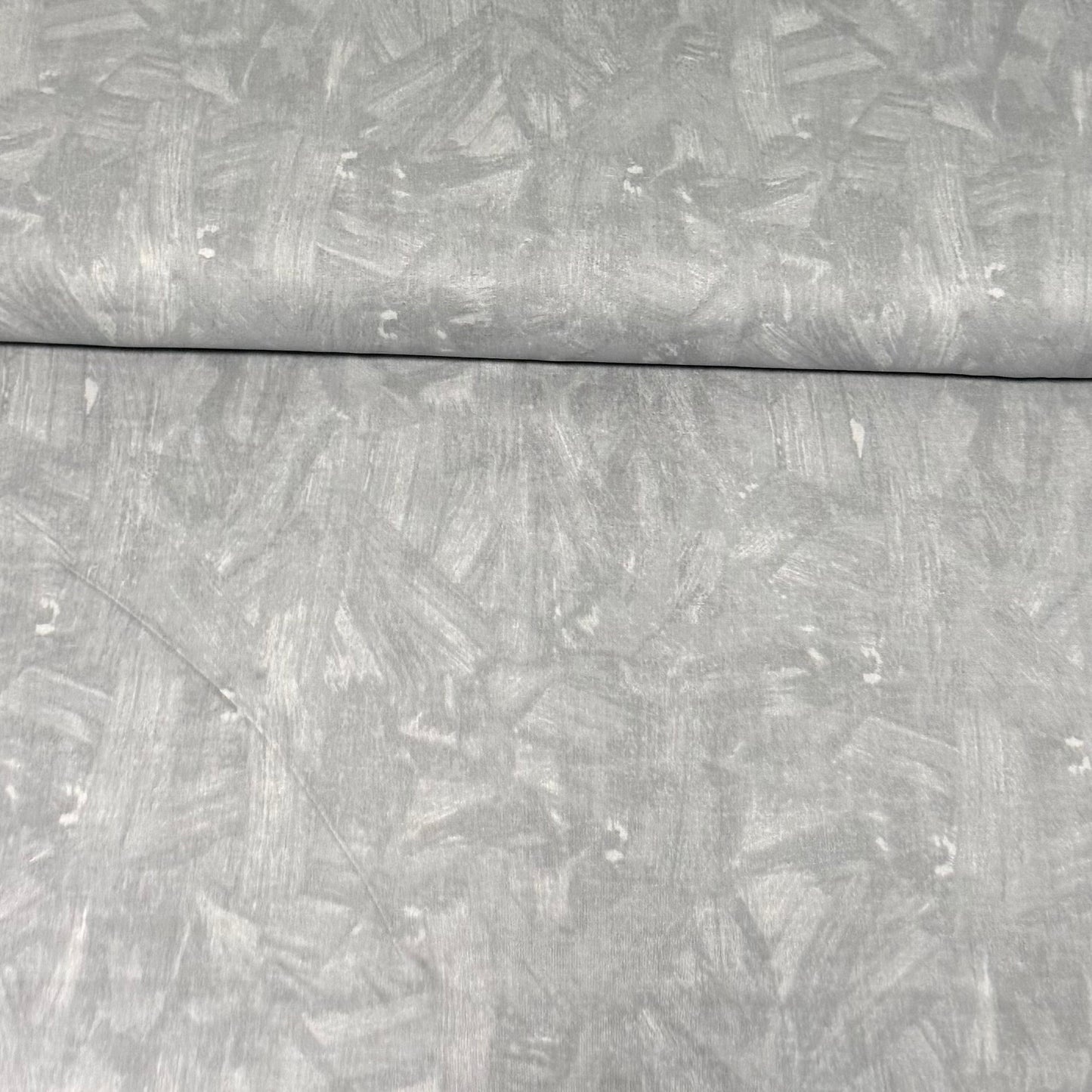 Stone Gray Tonal Brush Texture Fabric – 100% Cotton | 45” Wide