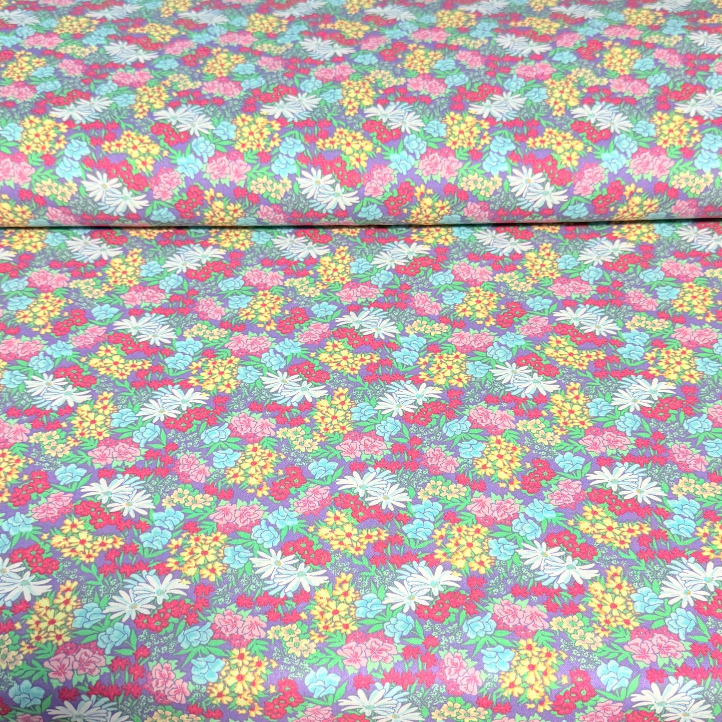 Wildflower Meadow Print Fabric - 100% Cotton | 45” Wide