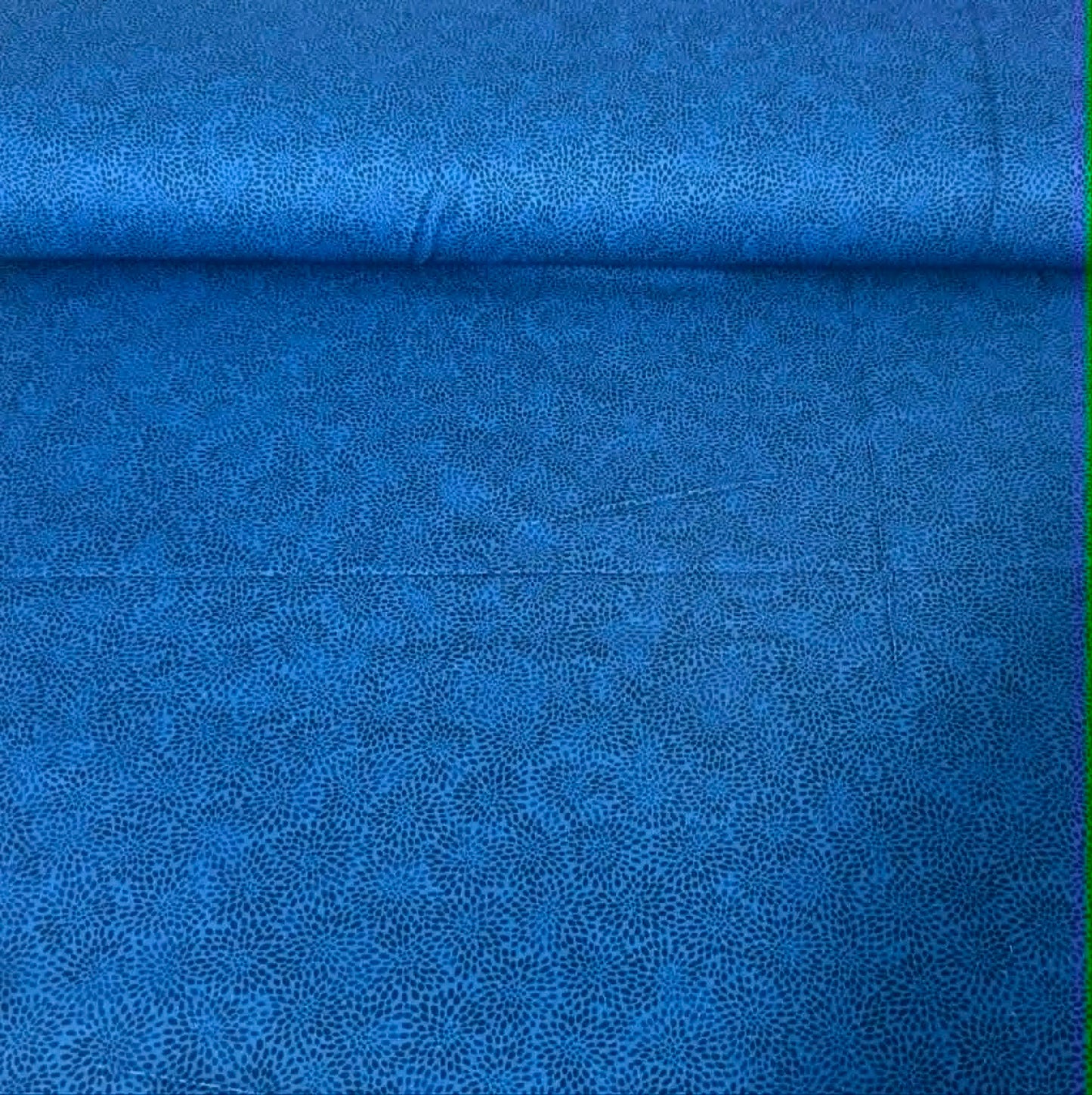 Cobalt Pebble Texture Print Fabric - 100% Cotton | 108” Wide