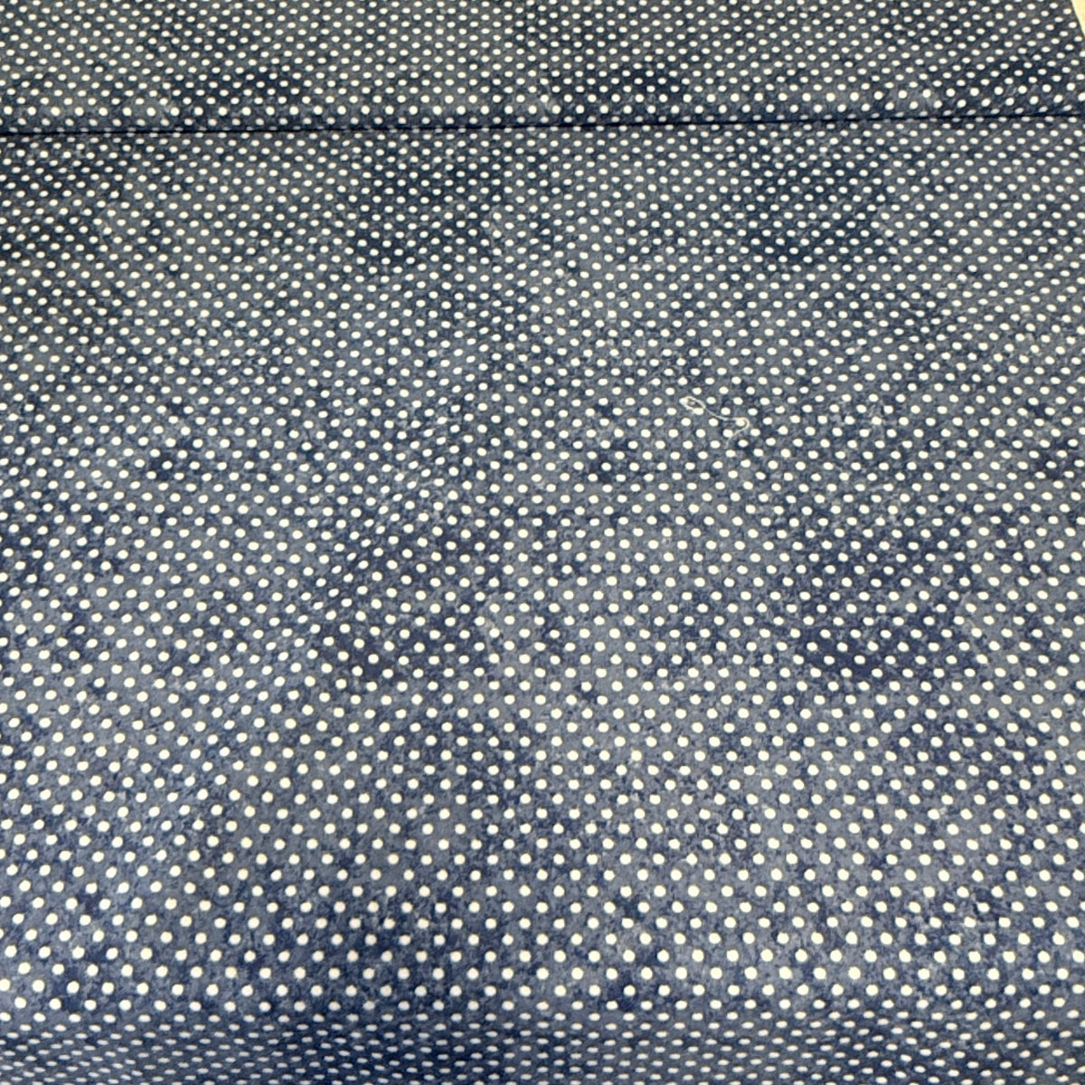 Blue Mini Polka Dot Fabric – 100% Cotton | 45” Wide