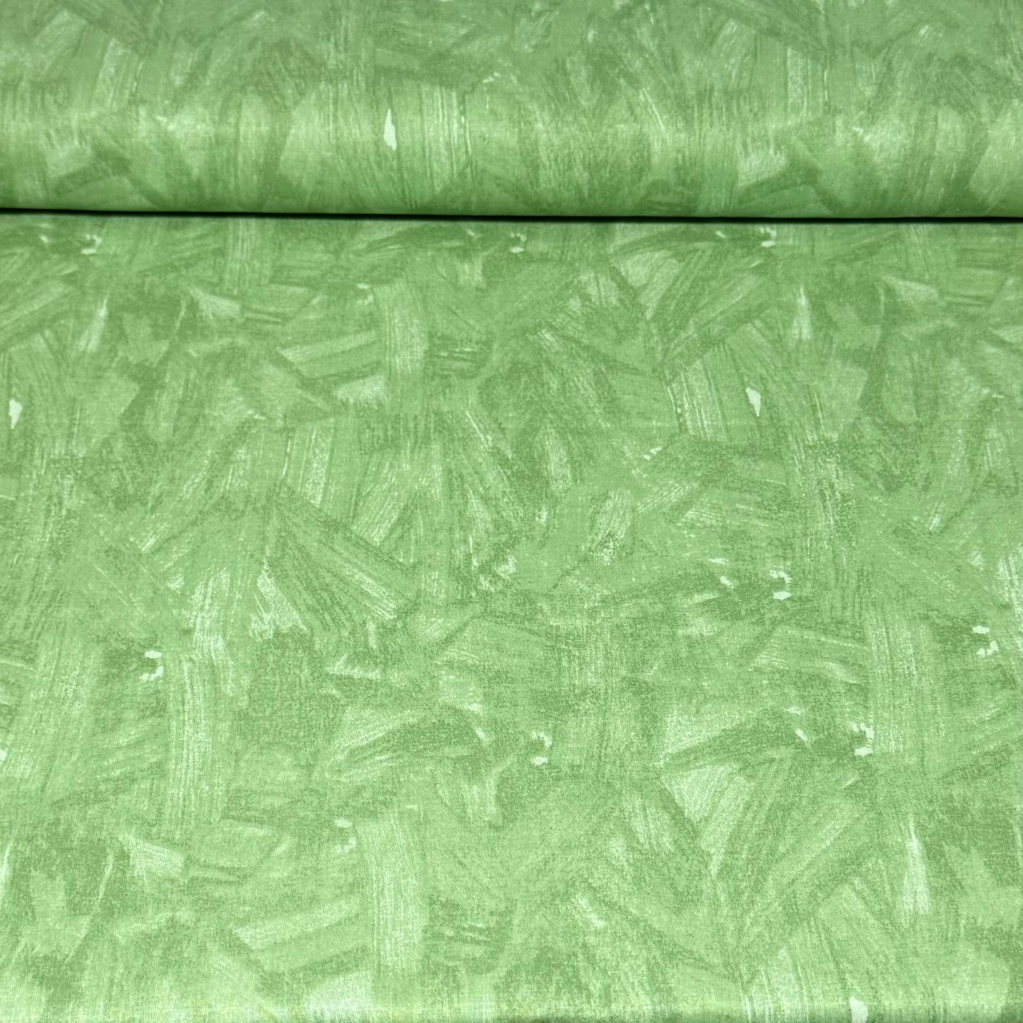 Sage L.Green Tonal Brush Texture Fabric – 100% Cotton | 45” Wide