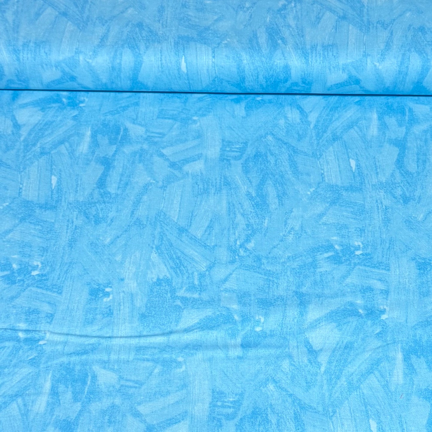 Sky Blue Tonal Brush Texture Fabric – 100% Cotton | 45” Wide