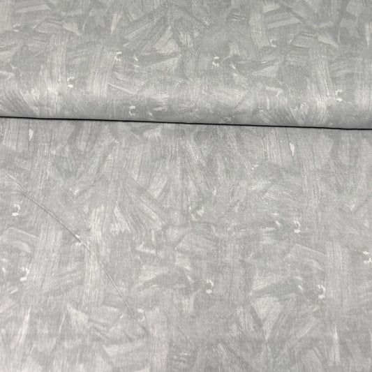 Stone Gray Tonal Brush Texture Fabric – 100% Cotton | 45” Wide
