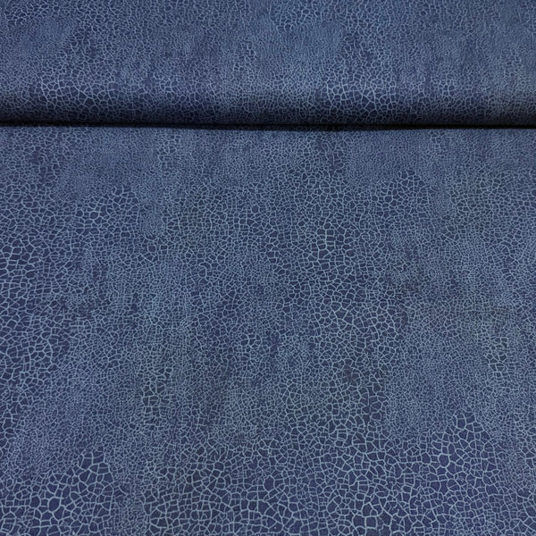Midnight Crackle Mosaic – 100% Cotton Fabric 45” Wide