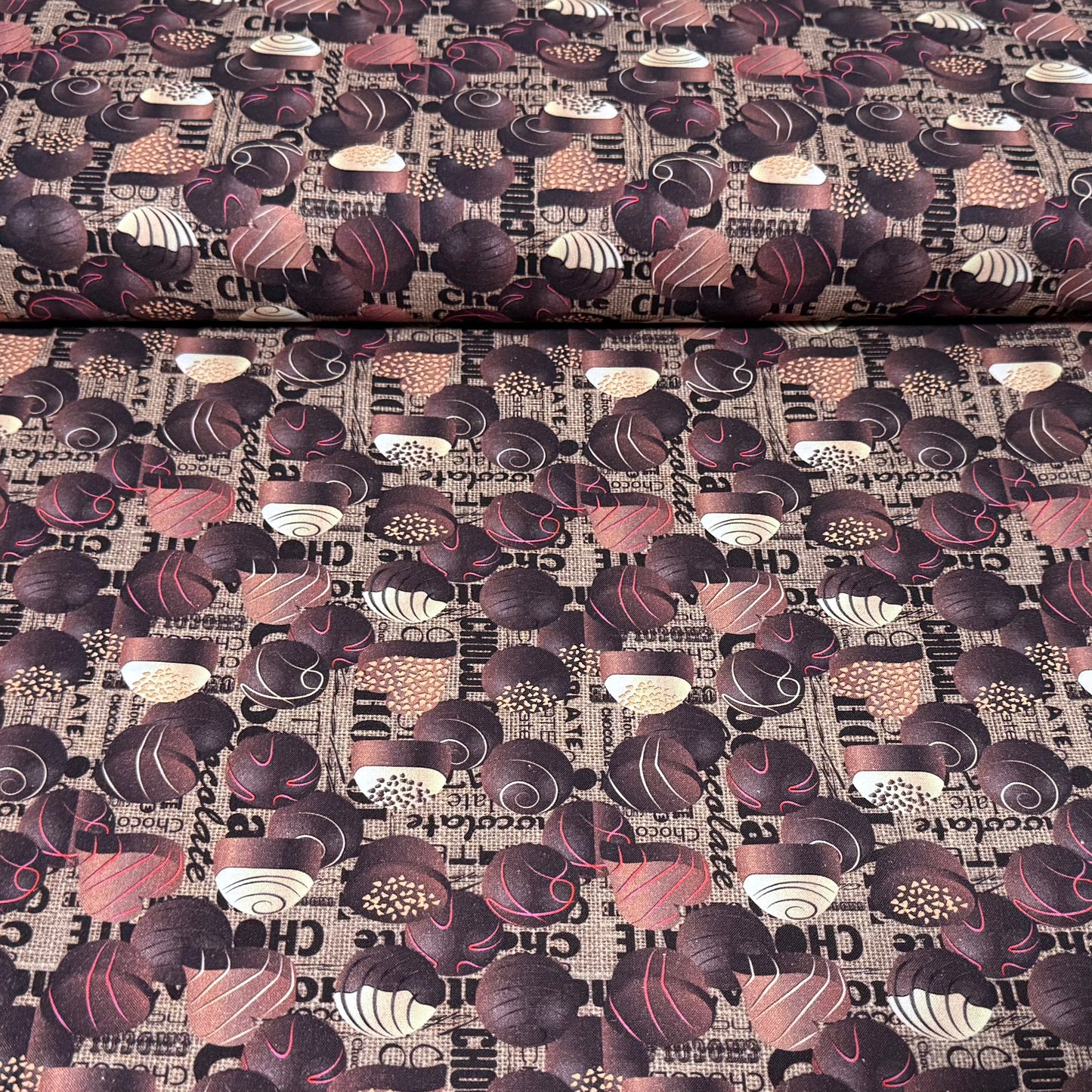 Chocolate Lover’s Treat Fabric – 100% Cotton | 45” Wide