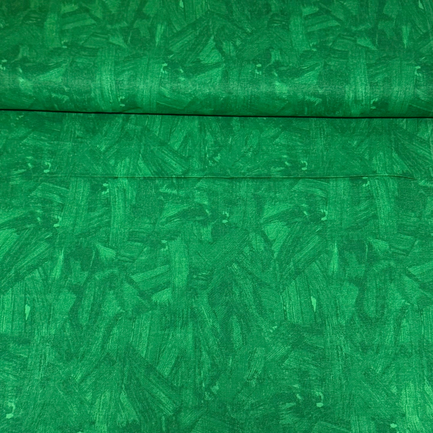 Emerald Green Tonal Brush Texture Fabric – 100% Cotton | 45” Wide