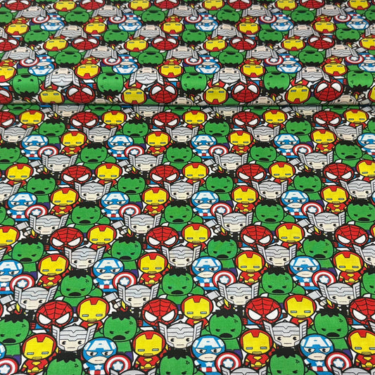 Faces Print Fabric – 100% Cotton | 45” Wide