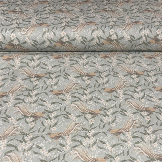 Whispering Willow Blooms Print Fabric - 100% Cotton | 45” Wide