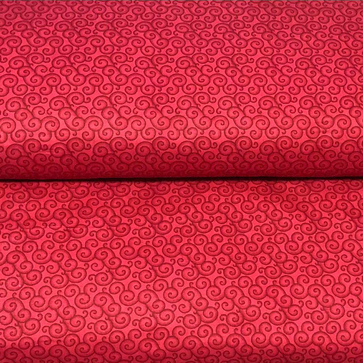 Swirl Scroll Print Fabric - 100% Cotton | 108” Wide