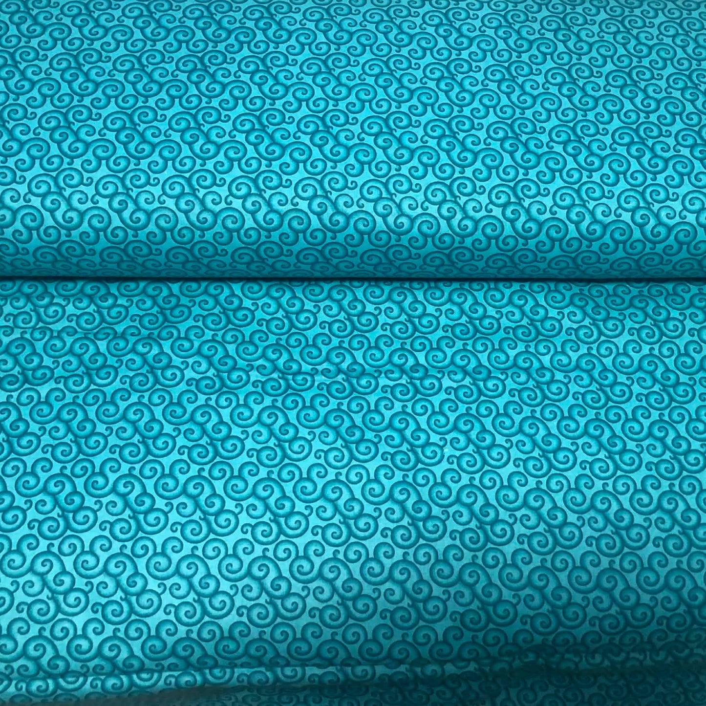 Swirl Scroll Print Fabric - 100% Cotton | 108” Wide