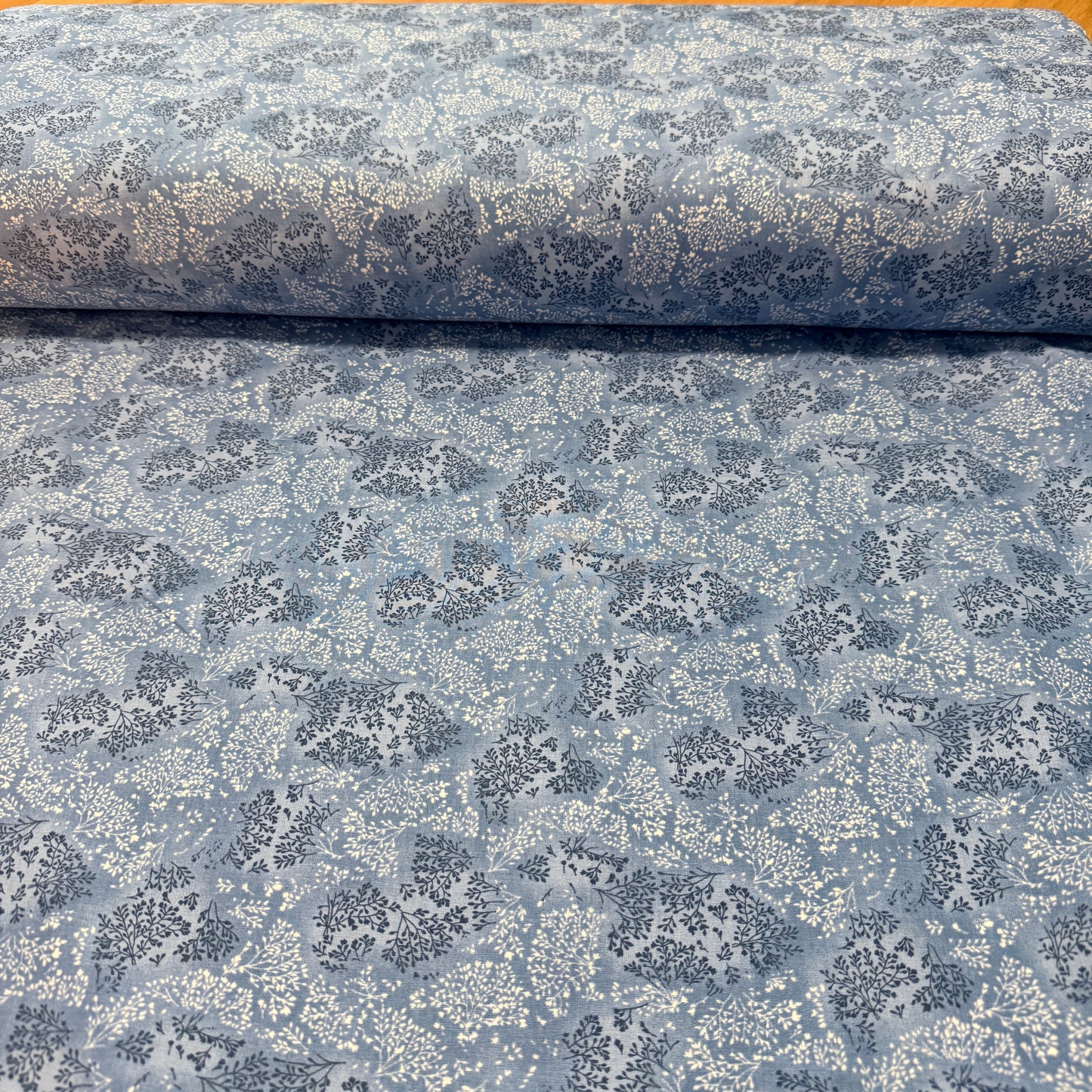 Botanical Foliage Print Fabric - 100% Cotton | 108” Wide