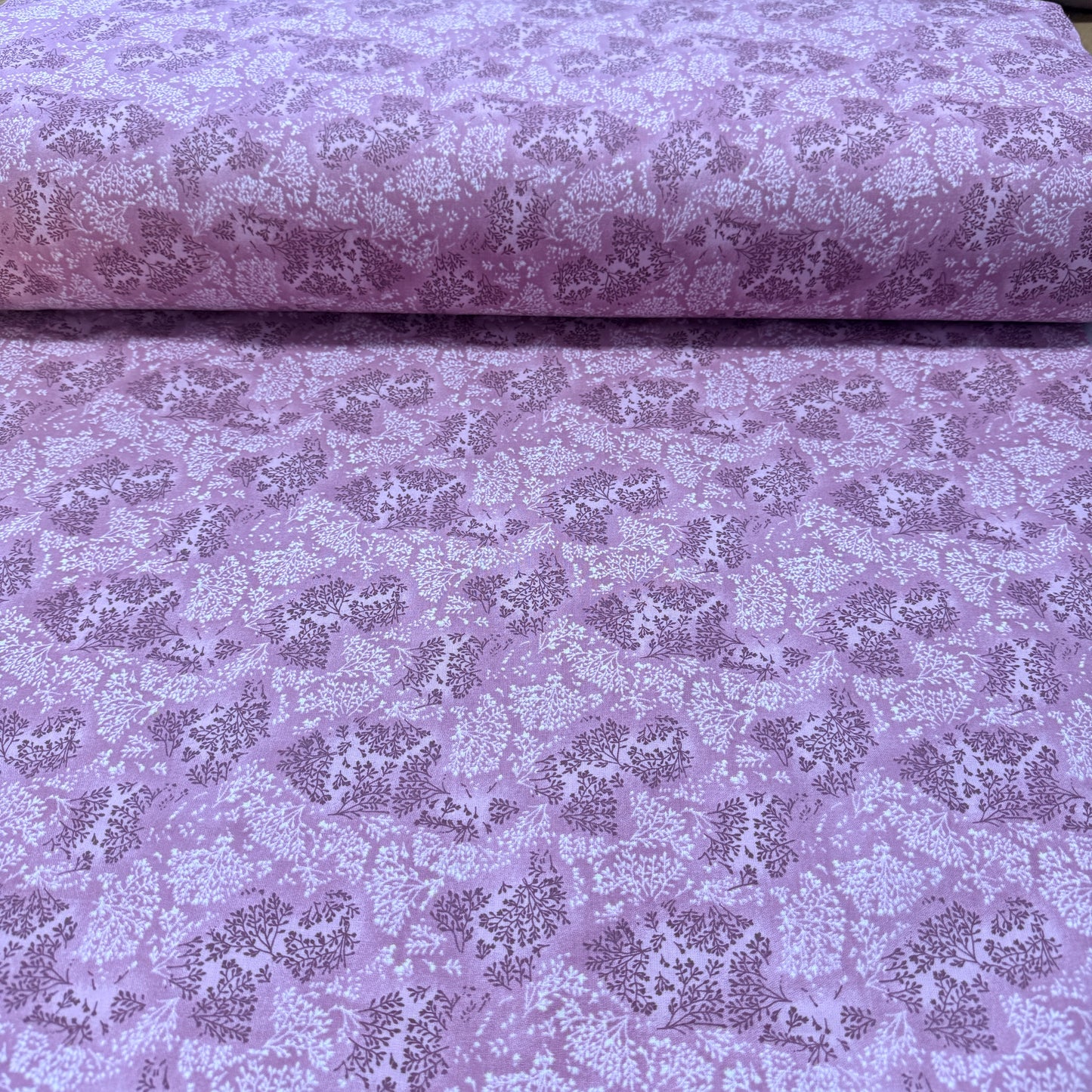 Botanical Foliage Print Fabric - 100% Cotton | 108” Wide