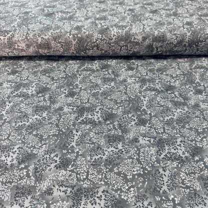 Botanical Foliage Print Fabric - 100% Cotton | 108” Wide
