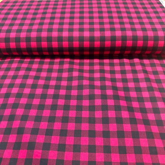 Red Buffalo Plaid Fabric - 100% Cotton | 45” Wide