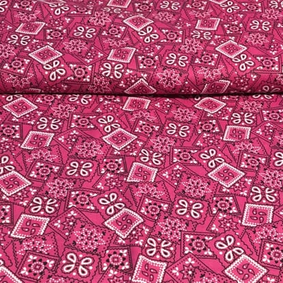 Bandana Print Fabric – 100% Cotton | 45” Wide