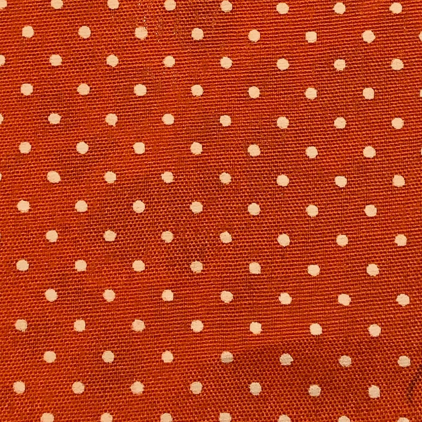 Polka Dot Print Fabric - 100% Cotton | 45” Wide