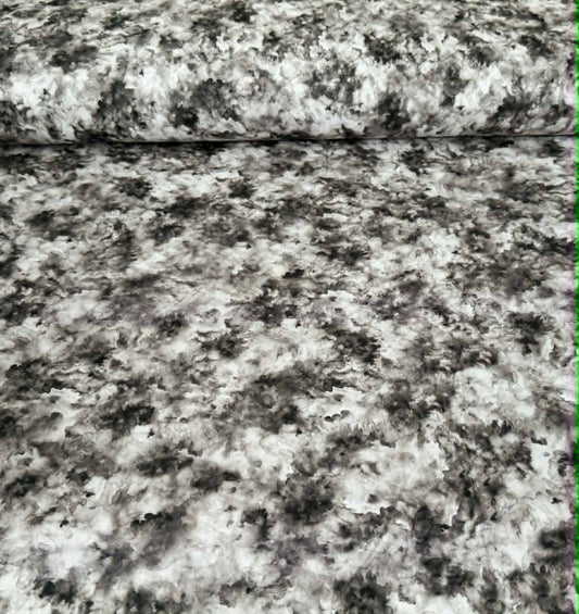Black\White\Grey Print Fabric - 100% Cotton | 108” Wide